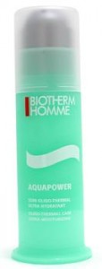 Gel hidratante AQUAPOWER da Biotherm Homme
