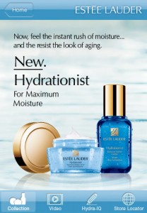 Estee Lauder Hydrationist: Aplicação para iPhone e iPod