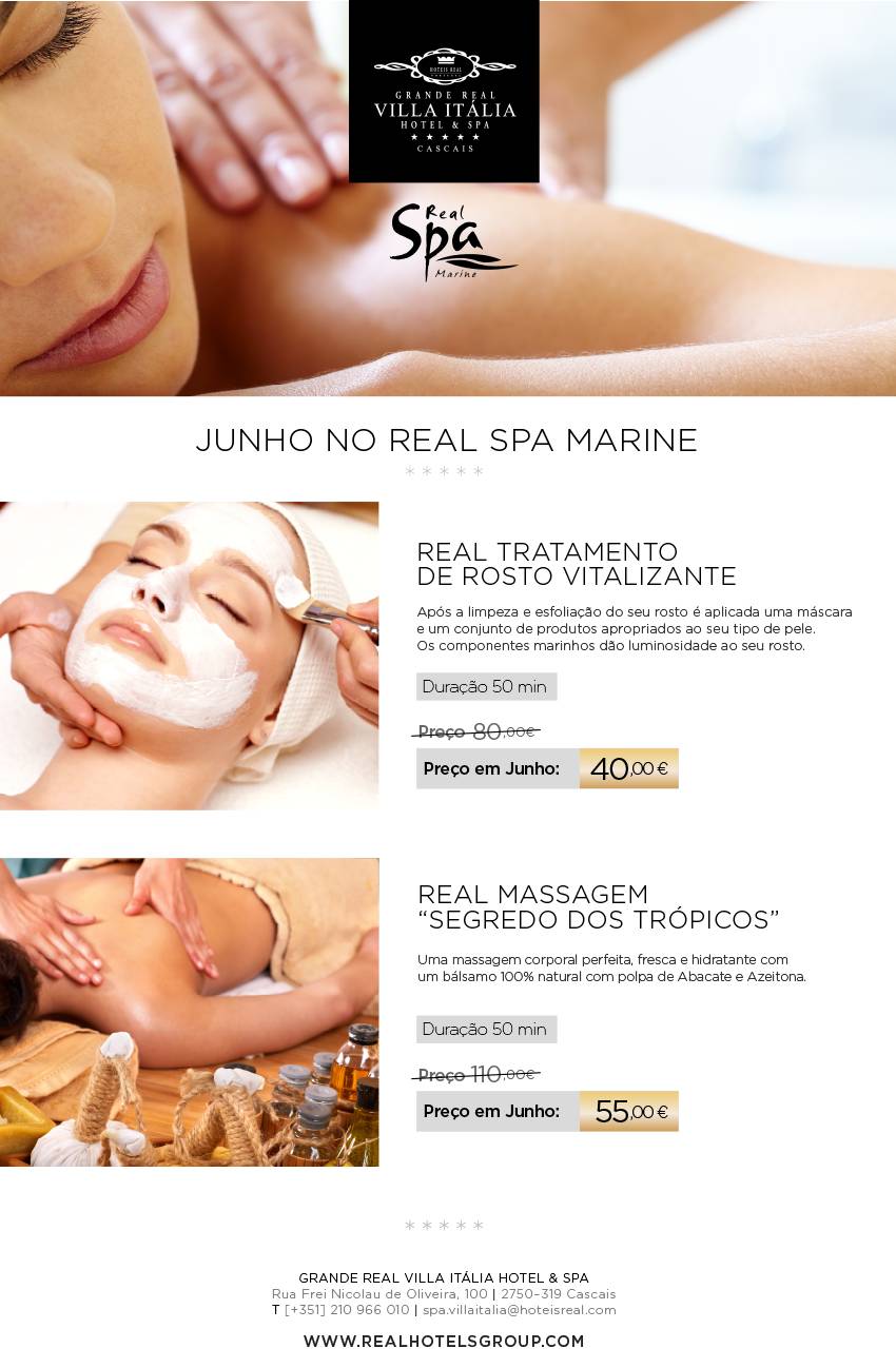 Junho no Real Spa Marine 