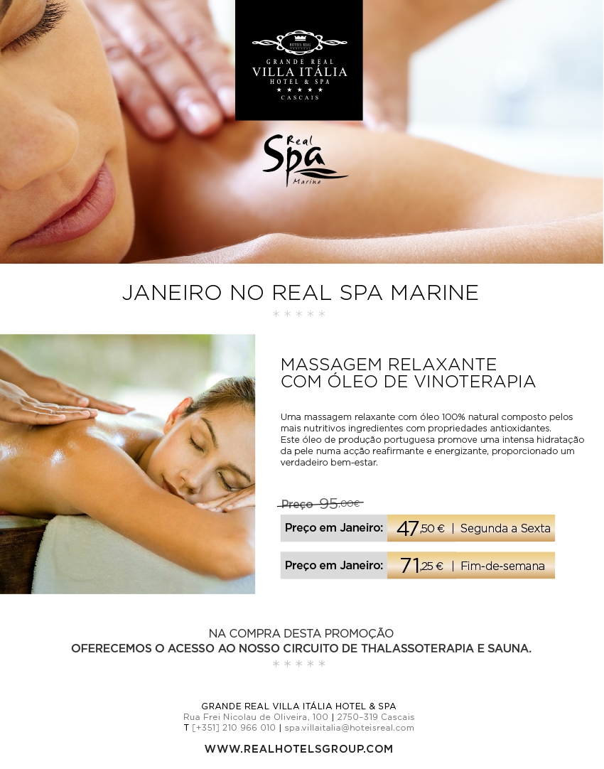 Janeiro no Real Spa Marine