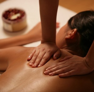 Massagem com velas